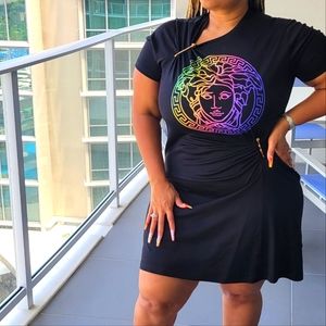 Like new Versace Skater Dress